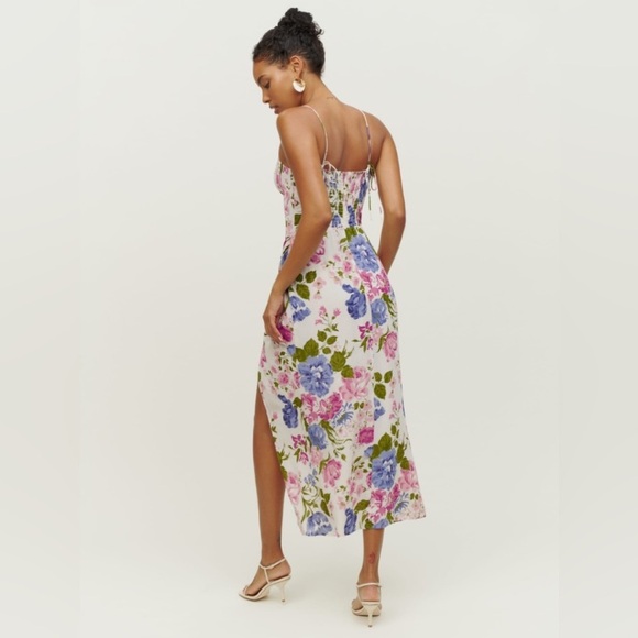 Reformation Kourtney Midi Dress in Donna Size 6 - Picture 2 of 6